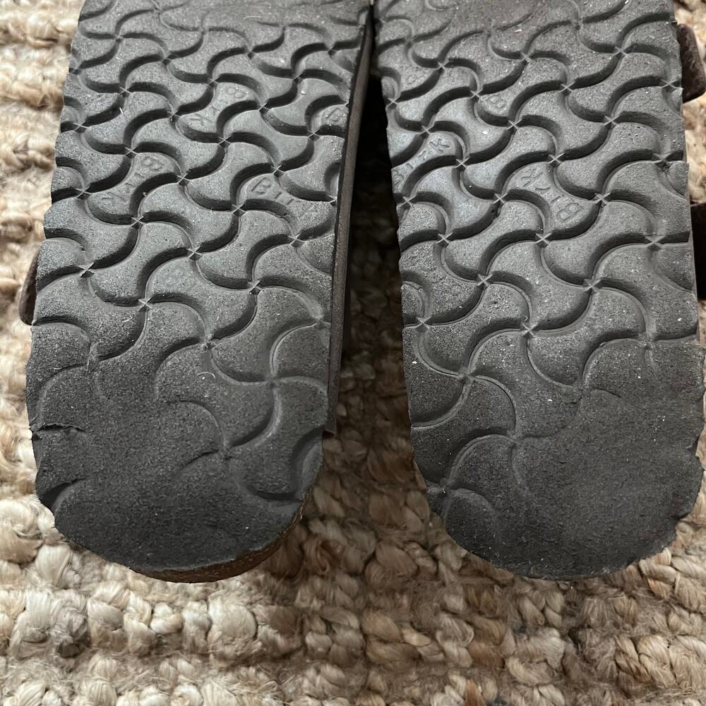 Birkenstock Arizona Mocha Brown Birko-Flor Sandals EU 37 Narrow Women's 6-6.5 - Picture 14 of 16